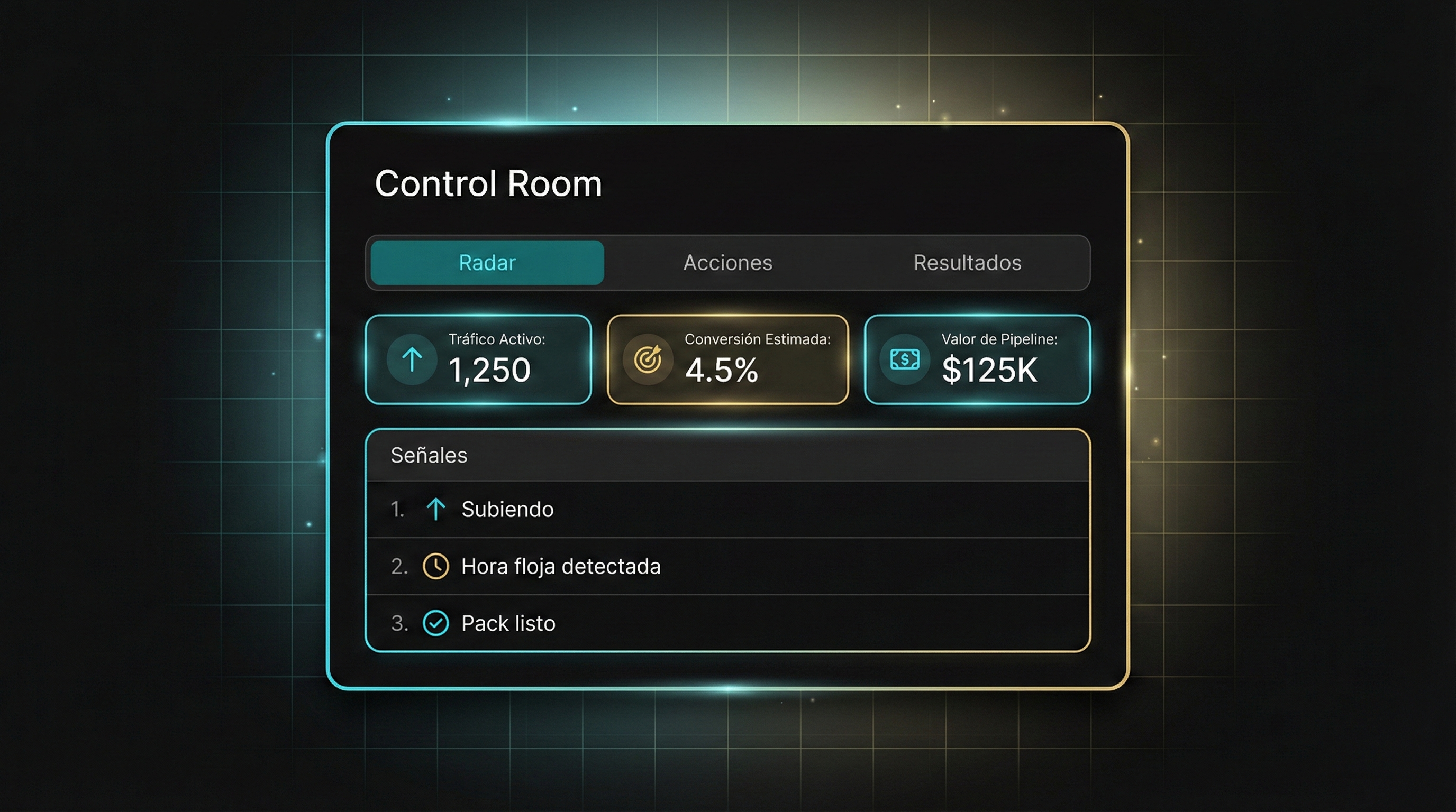 NexusAdsIA Control Room